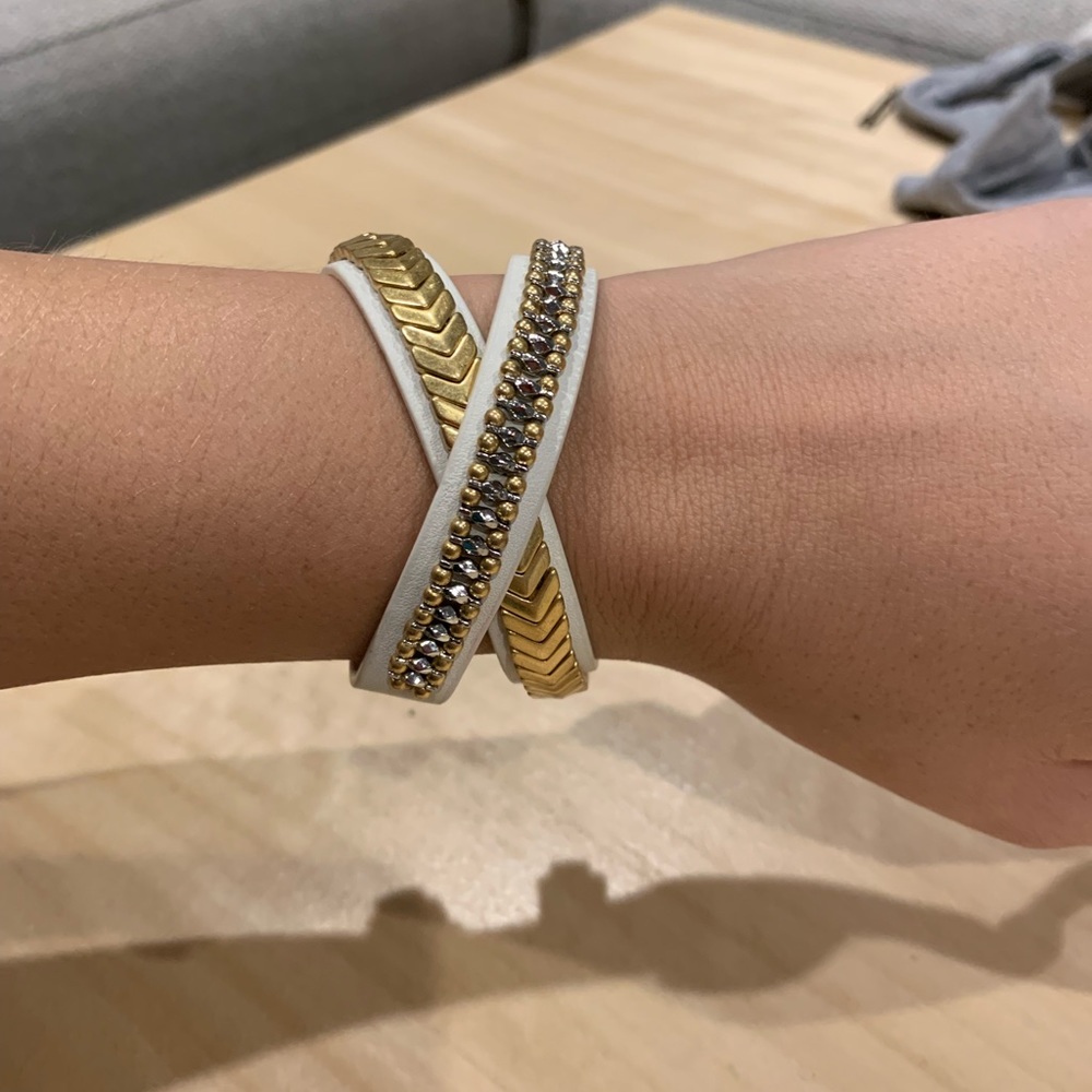 Gilded Path Wrap Bracelet